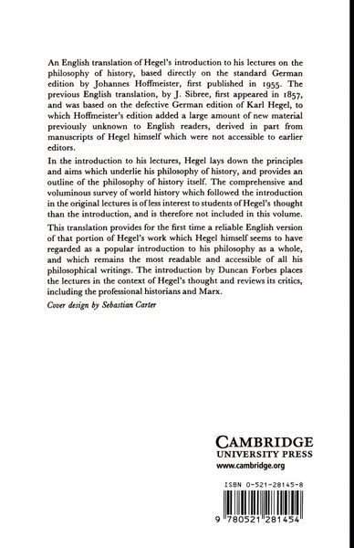 Produktbild: Lectures on the Philosophy of World History