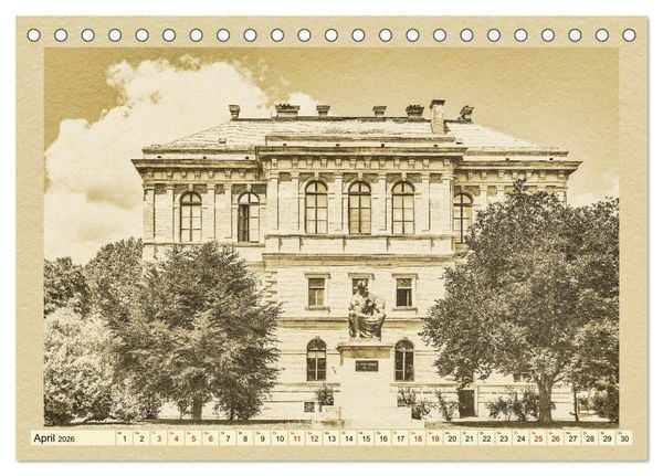 Produktbild: Zagreb &ndash; Ein Kalender im Zeitungsstil (Tischkalender 2026 DIN A5 quer), CALVENDO Monatskalender