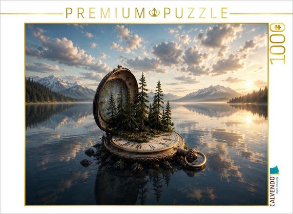 CALVENDO Puzzle Wald der verlorenen Zeit | 1000 Teile Lege-Größe 64x48cm Foto-Puzzle für glückliche Stunden