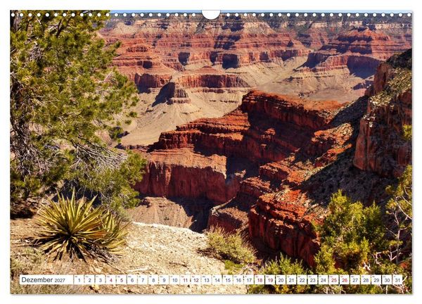Produktbild: Grand Canyon, Nationalpark (Wandkalender 2027 DIN A3 quer), CALVENDO Monatskalender
