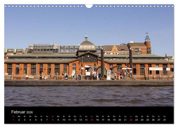 Produktbild: Hansestadt Hamburg (Wandkalender 2026 DIN A3 quer), CALVENDO Monatskalender