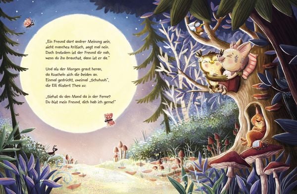 Produktbild: Eule Elli und die Sache mit dem Mond