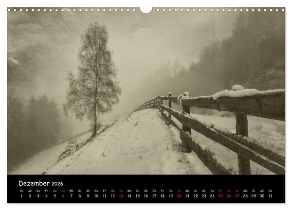 Produktbild: Bei uns im L&auml;ndle - Vorarlberg 2026 (Wandkalender 2026 DIN A3 quer), CALVENDO Monatskalender