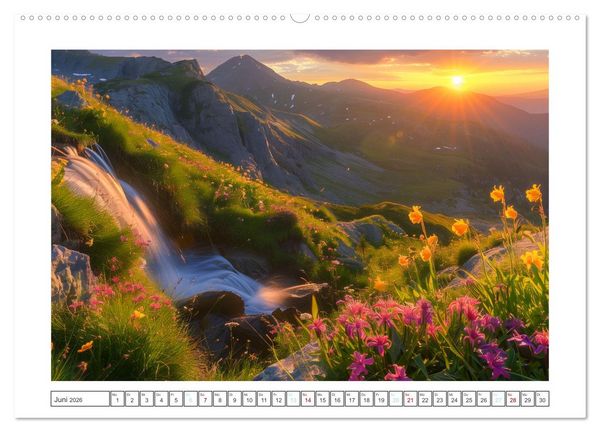 Produktbild: Wo Wasser und Magie sich vereinen (hochwertiger Premium Wandkalender 2026 DIN A2 quer), Kunstdruck in Hochglanz