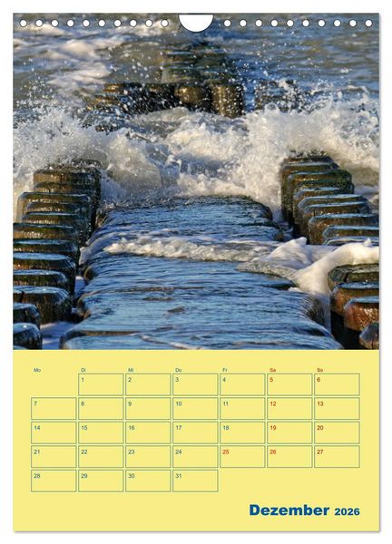 Produktbild: Sehnsuchtsort Fischland-Dar&szlig;-Zingst (Wandkalender 2026 DIN A4 hoch), CALVENDO Monatskalender
