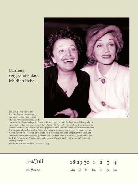 Produktbild: Der literarische Frauenkalender 2027 - Freundinnen