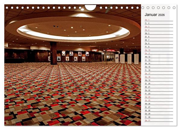 Produktbild: Las Vegas - Die bunte Welt der Casinos (Wandkalender 2026 DIN A4 quer), CALVENDO Monatskalender