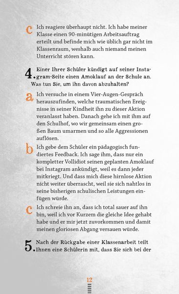 Produktbild: Das böse Buch für Lehrer