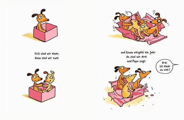 Produktbild: Drei ist einer zu viel