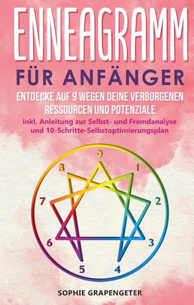 Produktbild: Enneagramm f&uuml;r Anf&auml;nger: Entdecke auf 9 Wegen deine verborgenen Ressourcen und Potenziale | inkl. Anleitung zur Selbst- und Fremdanalyse und 10-Schritte-Selbstoptimierungsplan