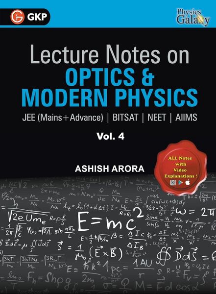 Produktbild: Lecture Notes on Optics & Modern Physics- Physics Galaxy (JEE Mains & Advance, BITSAT, NEET, AIIMS) - Vol. IV