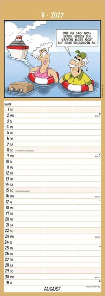 Produktbild: Rentner-Kalender 2027