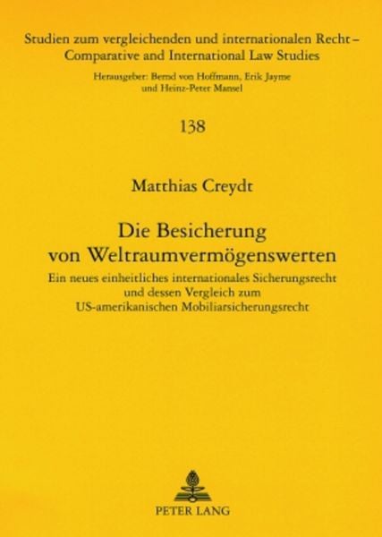 Produktbild: Die Besicherung von Weltraumverm&ouml;genswerten