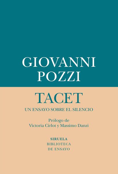 Produktbild: Tacet: un ensayo sobre el silencio