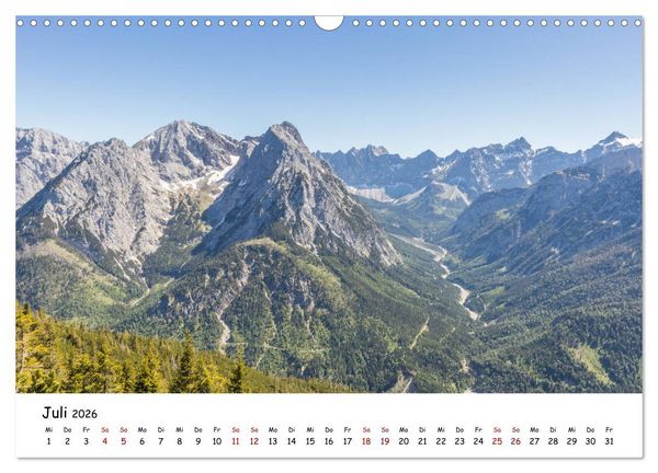 Produktbild: Bergpixels Wanderlust (Wandkalender 2026 DIN A3 quer), CALVENDO Monatskalender