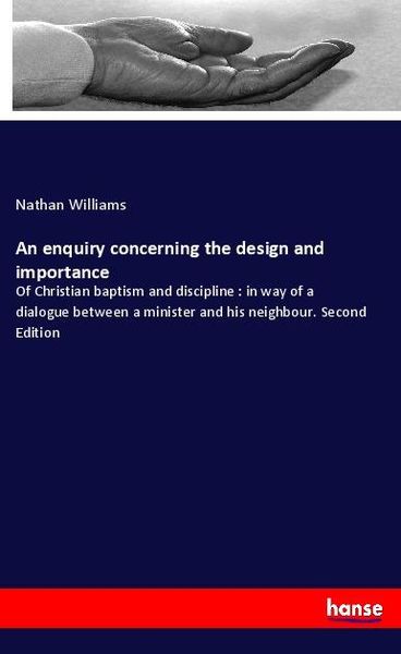 Produktbild: An enquiry concerning the design and importance
