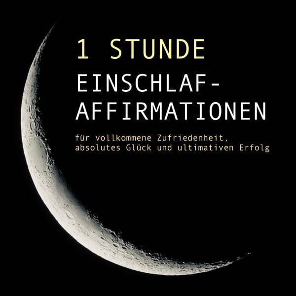 1 Stunde Einschlaf-Affirmationen für vollkommene Zufriedenheit, absolutes Glück und ultimativen Erfolg - Patrick Lynen, Audio, 4057664542847