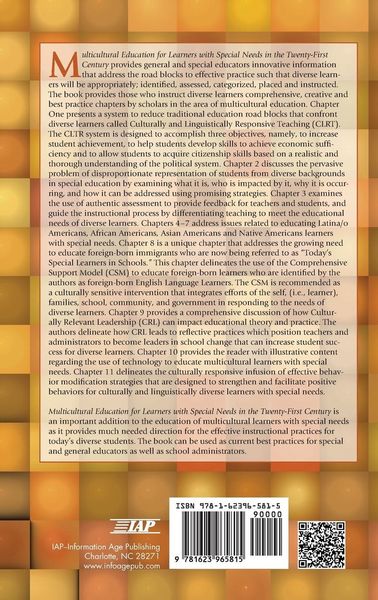 Produktbild: Multicultural Education for Learners with Special Needs in the Twenty-First Century (Hc)