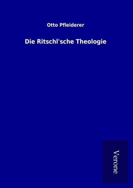 Produktbild: Die Ritschl'sche Theologie