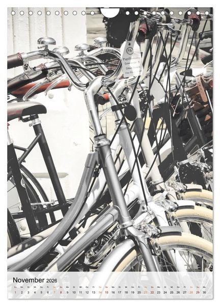 Produktbild: Fahrrad Alltag (Wandkalender 2026 DIN A4 hoch), CALVENDO Monatskalender