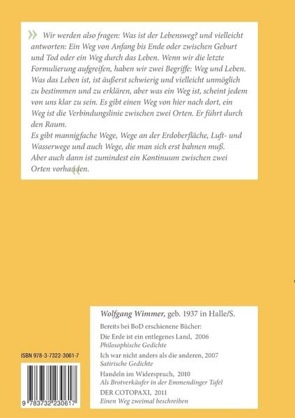 Produktbild: &Uuml;ber den Lebensweg