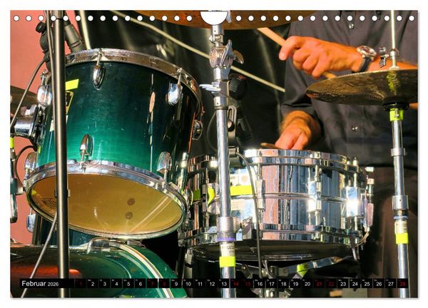 Produktbild: Jazz pur (Wandkalender 2026 DIN A4 quer), CALVENDO Monatskalender