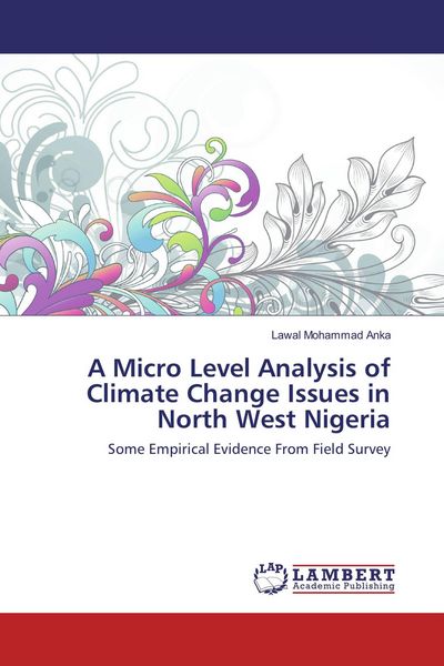 Produktbild: A Micro Level Analysis of Climate Change Issues in North West Nigeria