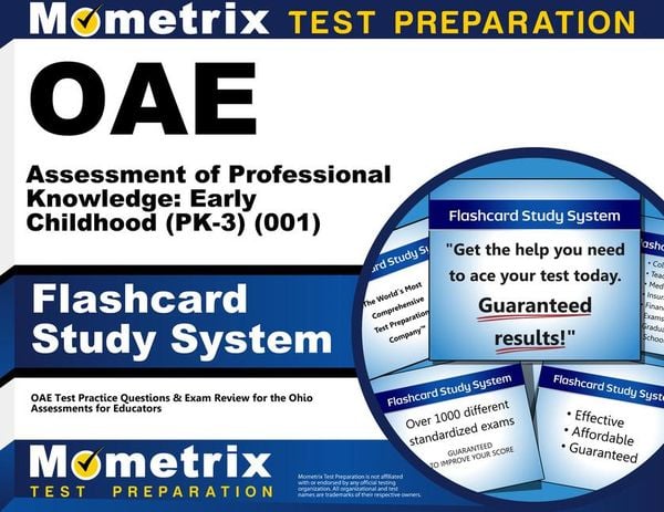 Produktbild: Oae Assessment of Professional Knowledge: Early Childhood (Pk-3) (001) Flashcard Study System