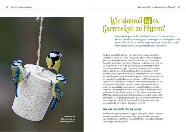 Produktbild: V&ouml;gel f&uuml;ttern im Garten