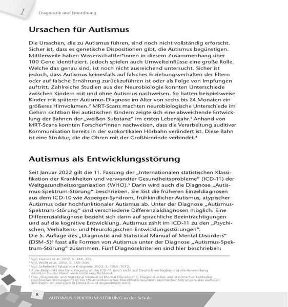 Produktbild: Autismus-Spektrum-St&ouml;rung in der Schule