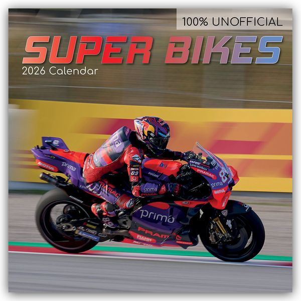 Produktbild: Superbikes – Motorräder 2026 – 16-Monatskalender