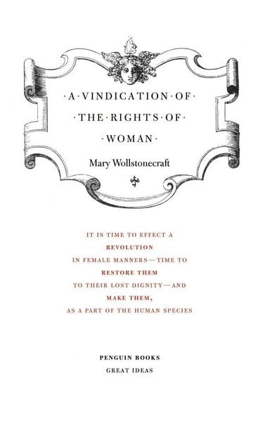 Produktbild: A Vindication of the Rights of Woman