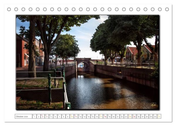 Produktbild: Ostfriesland - der alte Hafen Greetsiel (Tischkalender 2026 DIN A5 quer), CALVENDO Monatskalender