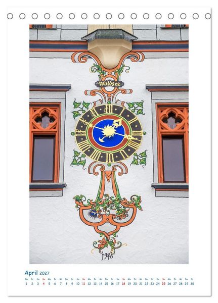 Produktbild: Bad Waldsee (Tischkalender 2027 DIN A5 hoch), CALVENDO Monatskalender