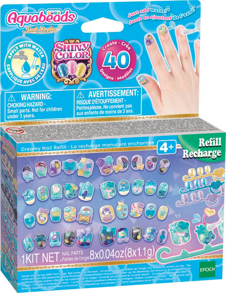 Produktbild: Fingern&auml;gel Nachf&uuml;llset Blau-Gr&uuml;n