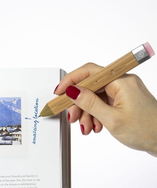Produktbild: Pen Bookmark Set Holzoptik &ndash; Stift & Lesezeichen 2er-Set