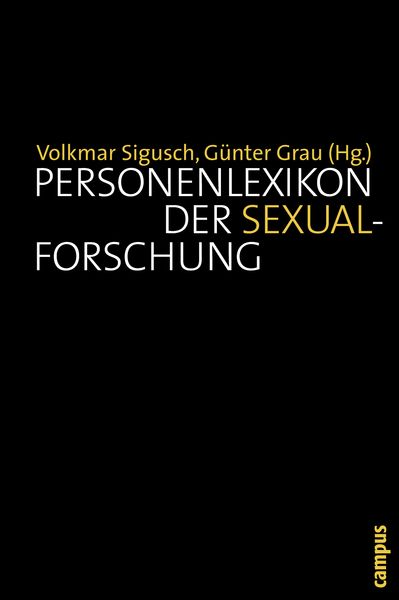 Produktbild: Personenlexikon der Sexualforschung