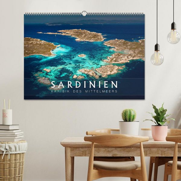 Produktbild: Sardinien - Karibik des Mittelmeers (Wandkalender 2026 DIN A2 quer), CALVENDO Monatskalender