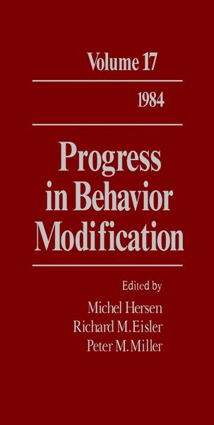 Produktbild: Progress in Behavior Modification