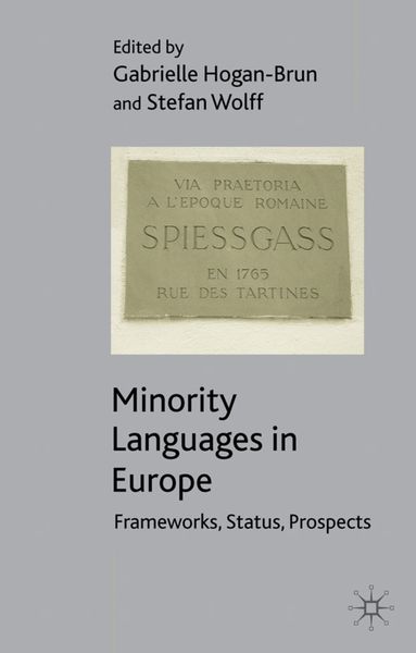 Produktbild: Minority Languages in Europe