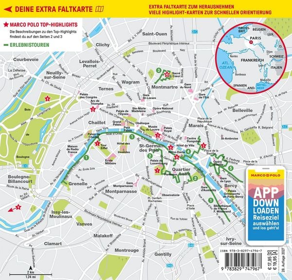 Produktbild: MARCO POLO Reisef&uuml;hrer Paris