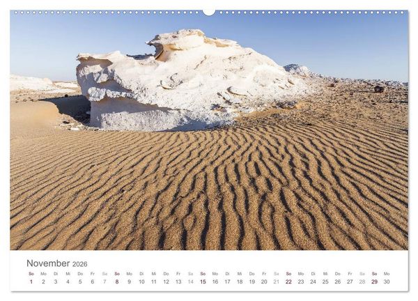Produktbild: Impressionen - Wei&szlig;e W&uuml;ste (Wandkalender 2026 DIN A2 quer), CALVENDO Monatskalender