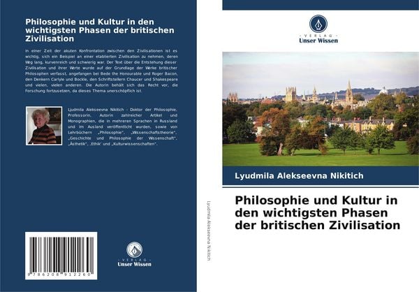 Produktbild: Philosophie und Kultur in den wichtigsten Phasen der britischen Zivilisation