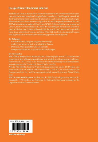 Produktbild: Energieeffizienz-Benchmark Industrie
