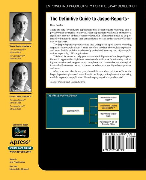 Produktbild: The Definitive Guide to JasperReports