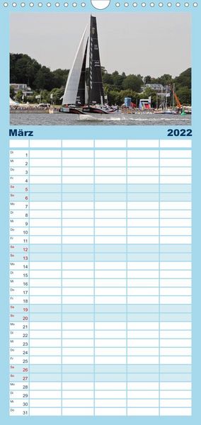 Produktbild: High Speed Katamarane - Schwebend ans Limit - Familienplaner hoch (Wandkalender 2022 , 21 cm x 45 cm, hoch)