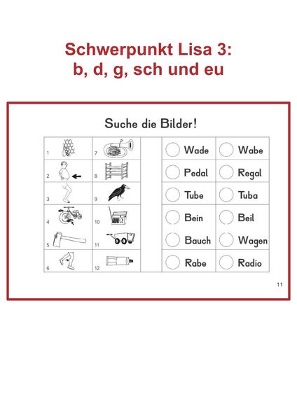 Produktbild: Lesen mit Lisa - Heft 3
