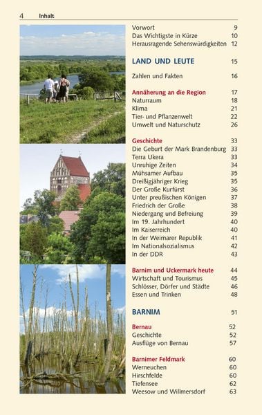 Produktbild: TRESCHER Reisef&uuml;hrer Barnim und Uckermark