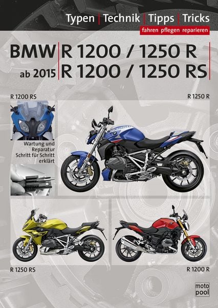 Produktbild: BMW R 1200 R, BMW R 1250 R, BMW R 1200 RS, BMW R 1250 RS Reparaturanleitung