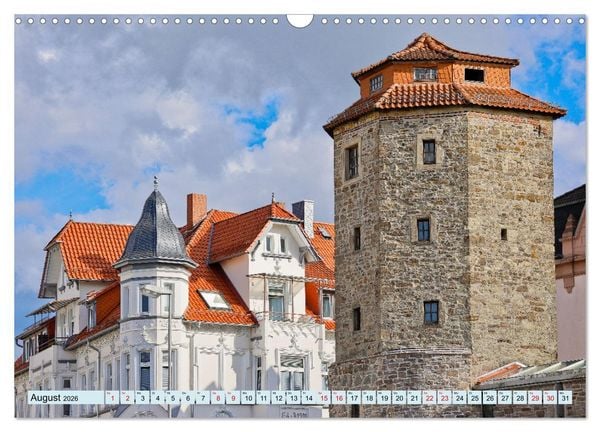 Produktbild: Hameln - Fachwerk und Weserrenaissance (Wandkalender 2026 DIN A3 quer), CALVENDO Monatskalender